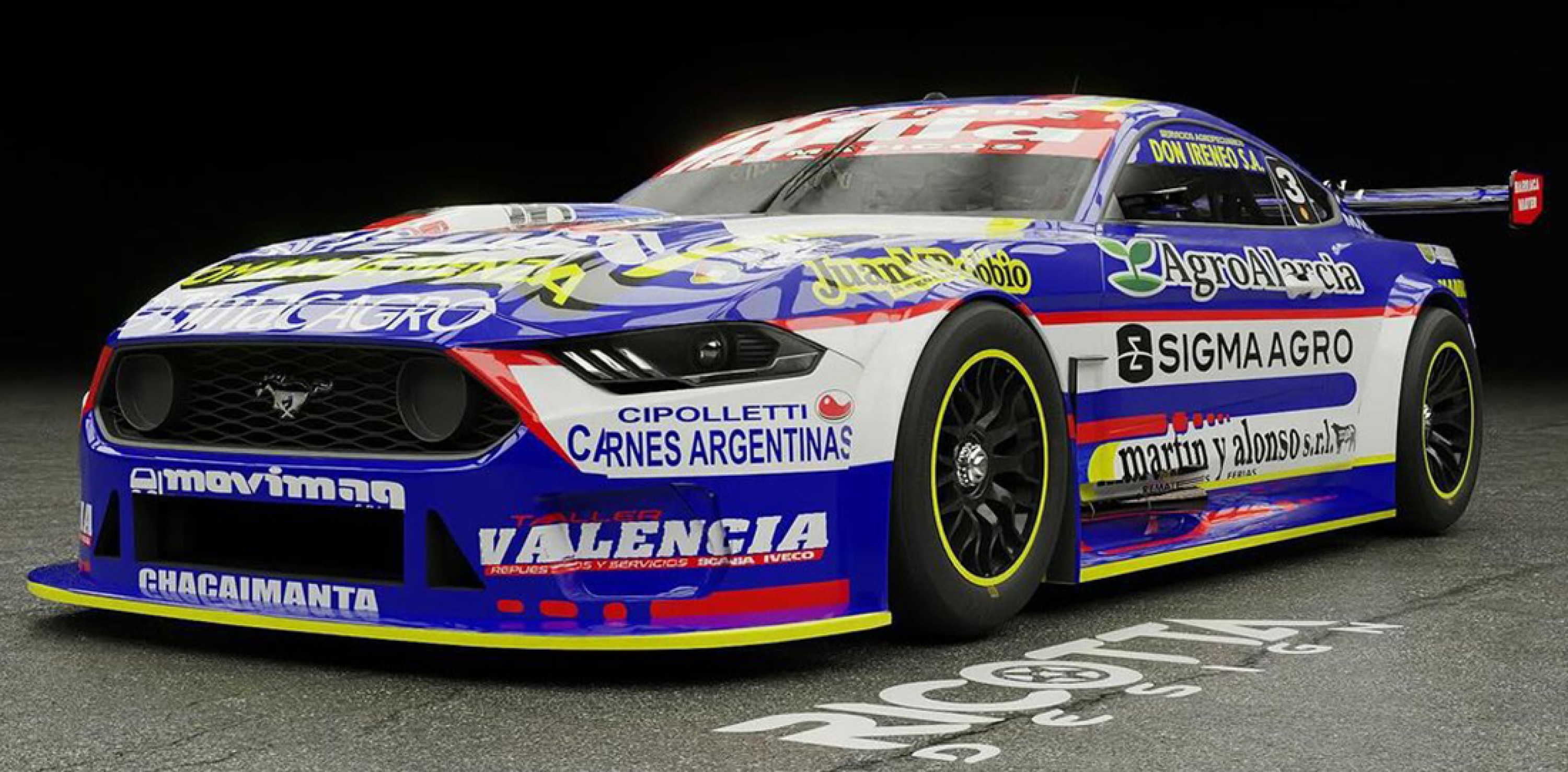 Mirá los nuevos Mustangs del TC:: Todino Mustang.jpg